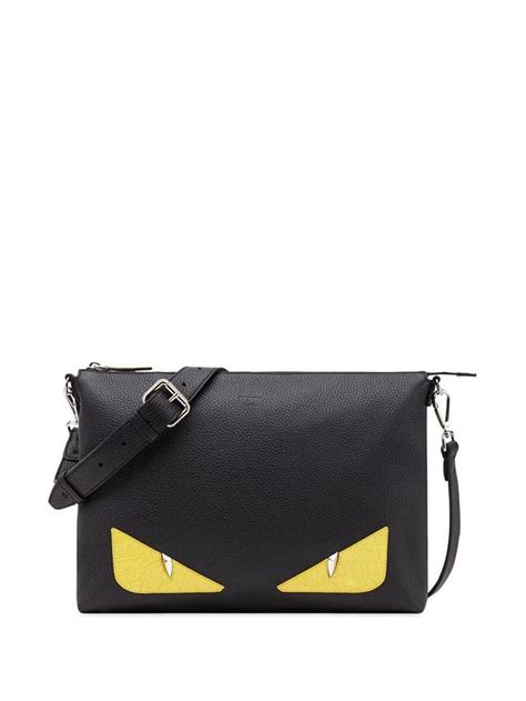 sacoche fendi yeux jaune|Sacs Fendi pour femme .